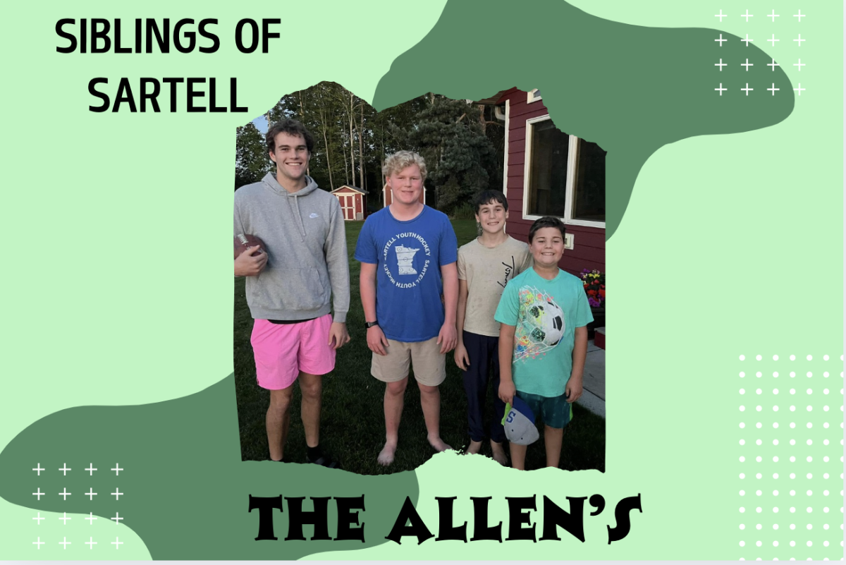 The wonderful Allen siblings moved to Sartell three years ago. (Photo used with permission from Peyton Allen)